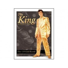 Elvis - The King tin metal sign