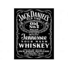Jack Daniels Black tin metal sign