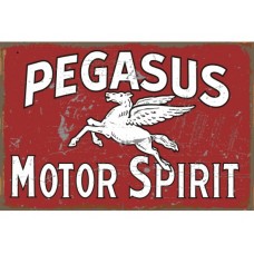 Pegasus Motor Spirit sign tin metal sign