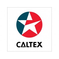 Caltex Modern Logo tin metal sign