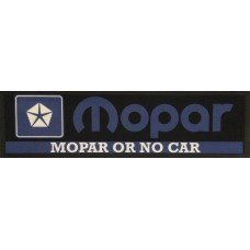 Mopar Or No Car Bar Mat